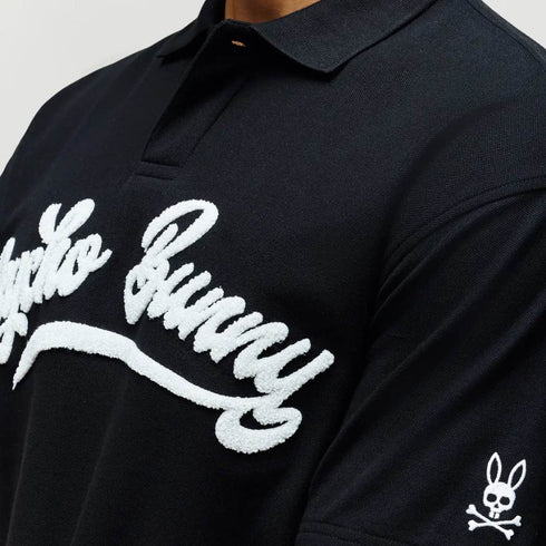 POLO NEGRO TATE PSYCHO BUNNY