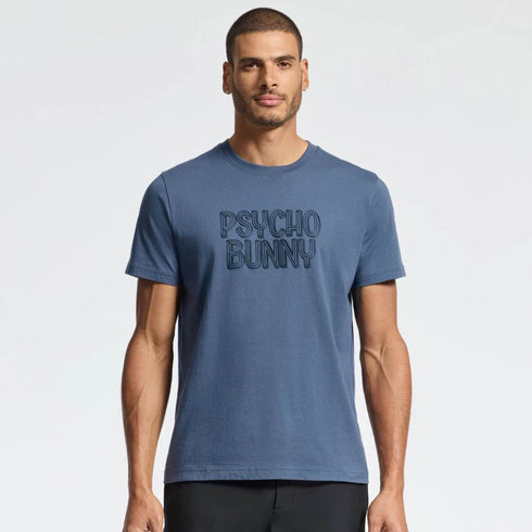 CAMISETA AZUL MONARCH PSYCHO BUNNY