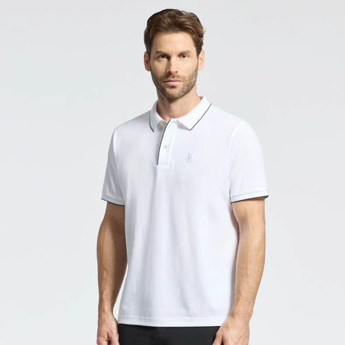 POLO BLANCO PERFORMANCE PSYCHO BUNNY