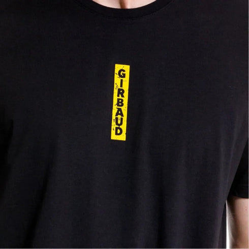 CAMISETA NEGRA GM1102805N000 GIRBAUD