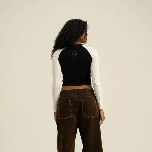 CROP TOP BLANCO SLEEVE AP CROWN