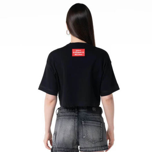 CROP TOP NEGRO TIEPIDO CLEMONT