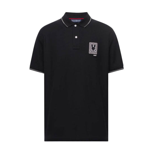 POLO NEGRO VAREN PSYCHO BUNNY