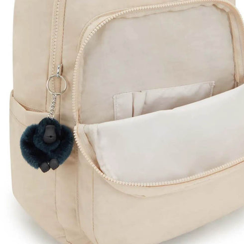 MOCHILA BEIGE SEOUL KIPLING