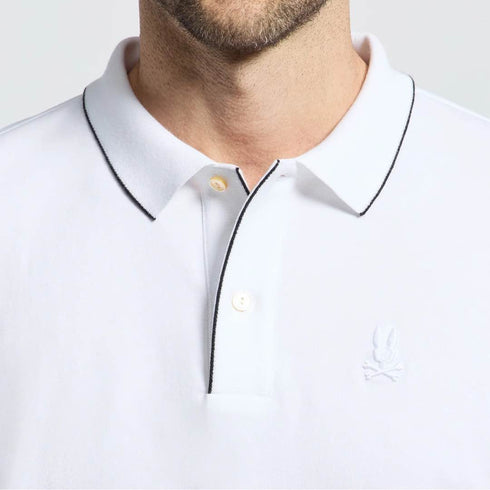 POLO BLANCO PERFORMANCE PSYCHO BUNNY