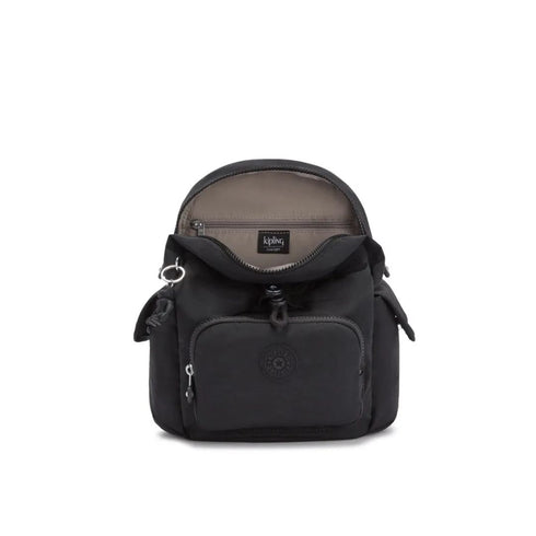 MOCHILA NEGRA CITY PACK MINI KIPLING