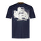 CAMISETA AZUL TEE ALIEN BOSS