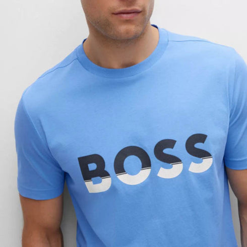 CAMISETA AZUL TEE 1 BOSS