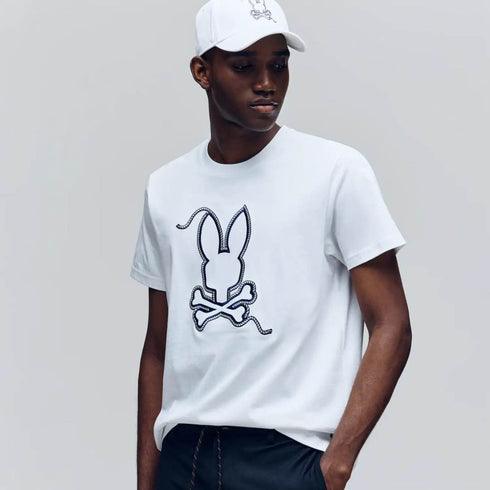 CAMISETA BLANCA CYRUS PSYCHO BUNNY