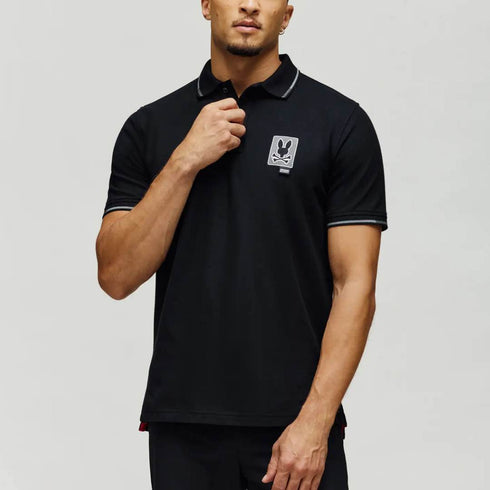 POLO NEGRO VAREN PSYCHO BUNNY