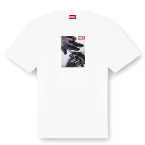 CAMISETA BLANCA T-BOXT DIESEL