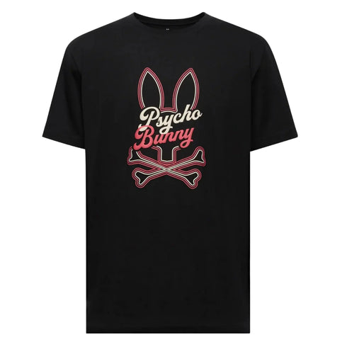 CAMISETA NEGRA GARRET PSYCHO BUNNY KIDS