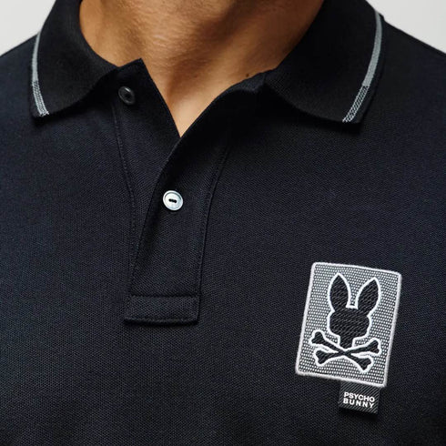 POLO NEGRO VAREN PSYCHO BUNNY