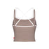 CROP TOP TAUPE OSCILLARE CLEMONT
