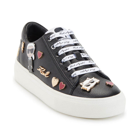 TENIS NEGROS LACE UP KARL LAGERFELD