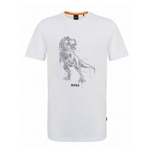 CAMISETA BLANCA TEE RASSIC BOSS