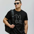 CAMISETA NEGRA CYRUS PSYCHO BUNNY
