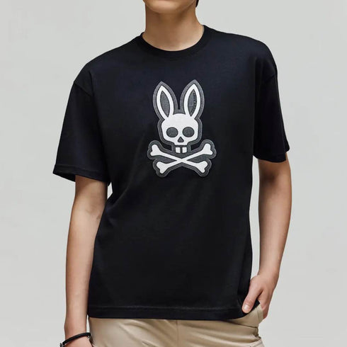 CAMISETA NEGRA RYDER PSYCHO BUNNY KIDS