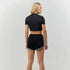 CROP TOP NEGRO LUMINOSA CLEMONT