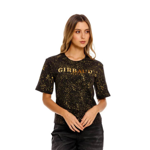 CAMISETA NEGRA GF1100781N000 GIRBAUD