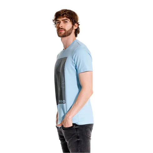 CAMISETA AZUL LE FRANCOIS GIRBAUD