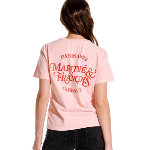 CAMISETA ROSADA LE MARITHE GIRBAUD