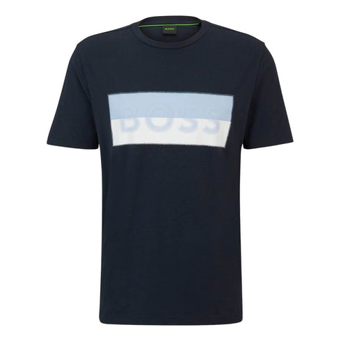 CAMISETA AZUL TEE 9 BOSS