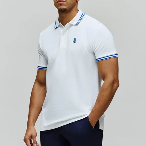 POLO BLANCO CLARK PSYCHO BUNNY