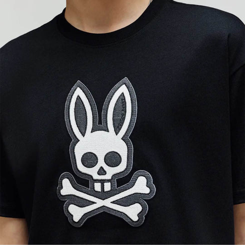 CAMISETA NEGRA RYDER PSYCHO BUNNY KIDS