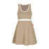VESTIDO OPULENTIE TAUPE CLEMONT