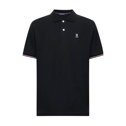 POLO NEGRO CLÁSICO PSYCHO BUNNY