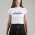 CROP TOP BLANCO CRASH HAZE AP CROWN