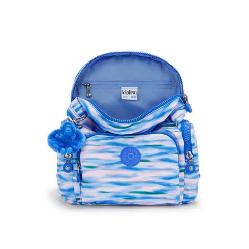 MOCHILA AZUL CITY ZIP MINI KIPLING