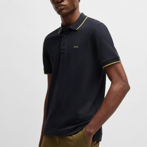 POLO NEGRO PARLAY BOSS