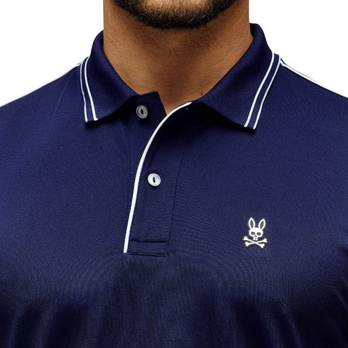 POLO AZUL CLEMENT PSYCHO BUNNY