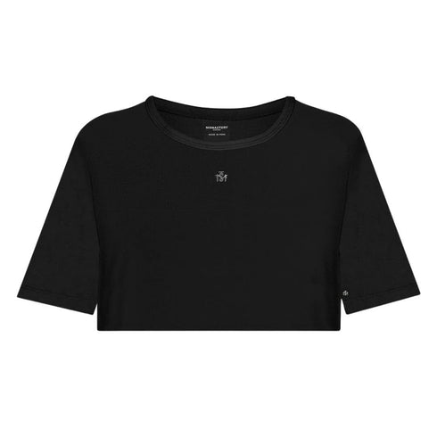 CROP TOP NEGRO CANELA MONASTERY