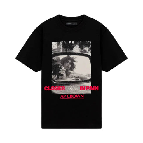 CAMISETA NEGRA PHOTO AP CROWN