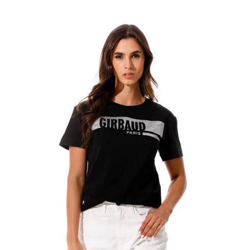 CAMISETA NEGRA DOMINIQUE GIRBAUD