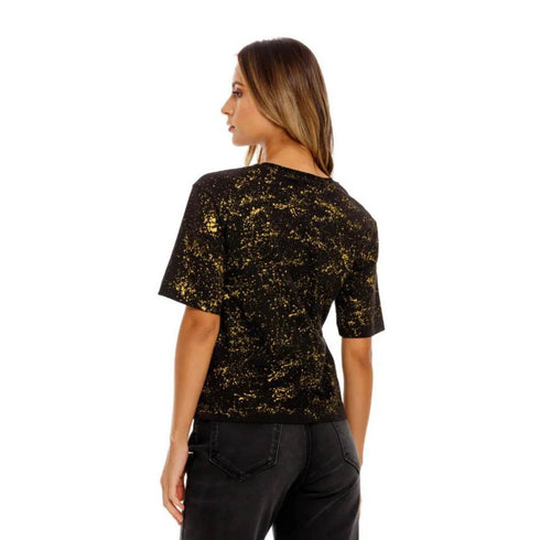 CAMISETA NEGRA GF1100781N000 GIRBAUD