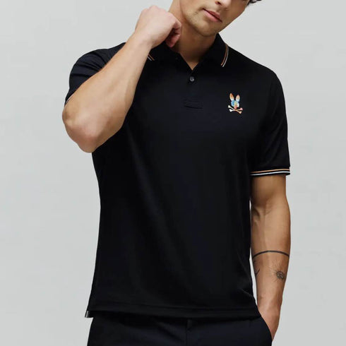 POLO NEGRO ARA PSYCHO BUNNY