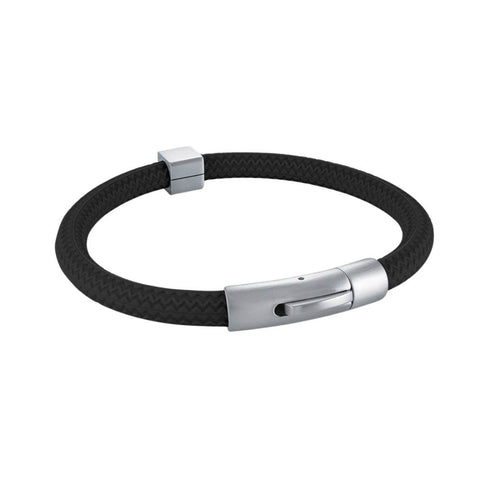 BRAZALETE NEGRO PSYCHO BUNNY