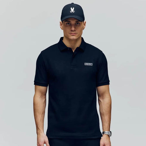 POLO NEGRO AXTON PSYCHO BUNNY