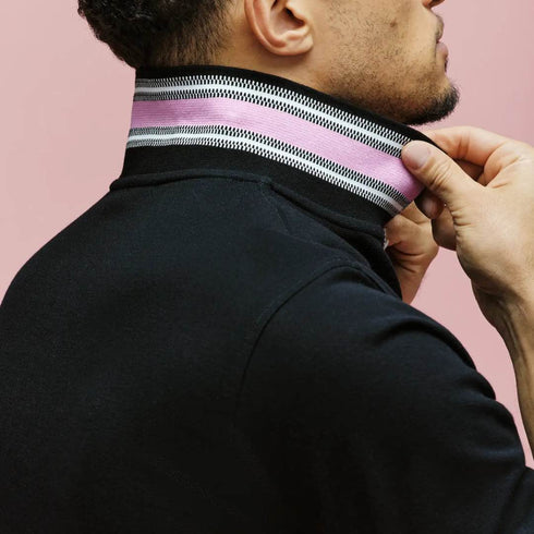 POLO NEGRO CLÁSICO PSYCHO BUNNY