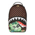 MOCHILA MARRÓN MONEY GUMP SPRAYGROUND
