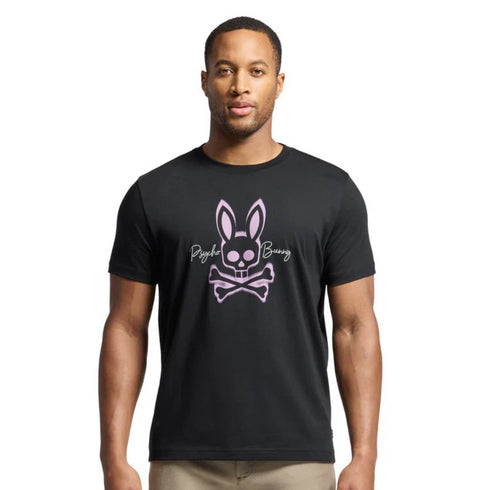 CAMISETA NEGRA LOA PSYCHO BUNNY