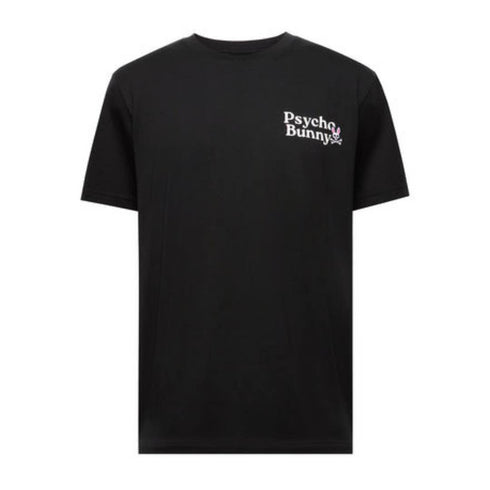 CAMISETA NEGRA ARCHIVE PSYCHO BUNNY