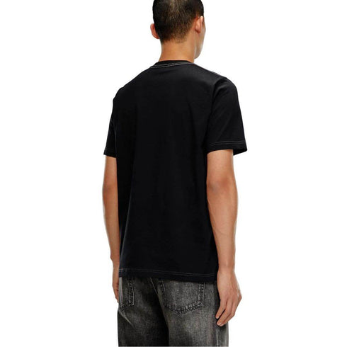 CAMISETA NEGRA T JUST SLITS DIESEL