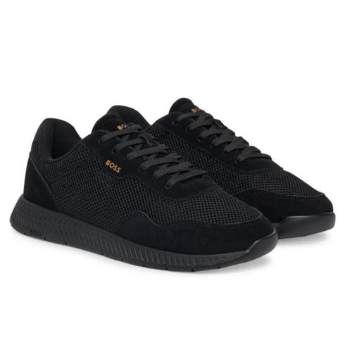 TENIS NEGROS TITANIUM RUNN BOSS