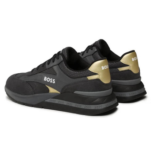 TENIS NEGROS KURT RUNN BOSS