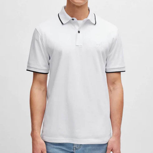 POLO BLANCO PASSERTIP BOSS